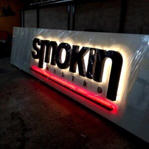 3D illuminated signage