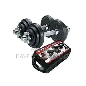 Dumbbell Set - 20kg + Free Gym Glove