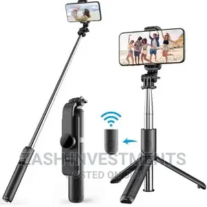 Multifunction Wireless Tripod Stand Selfie Stick