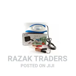 DC/Solar Battery Dry Flat Iron 12volt 150w