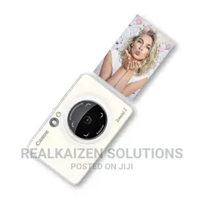 CANON Zoemini S Instant Pocket Camera Printer | Pearl White