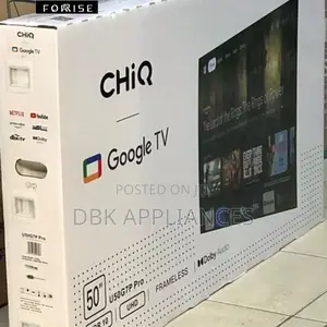 Chiq 50inch Uhd Smart Uhd Android TVS