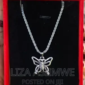 Simple Lady’S Butterfly Necklace