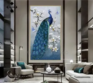 Home Decor Peacock Wall Art Painting Wall Poster Noble