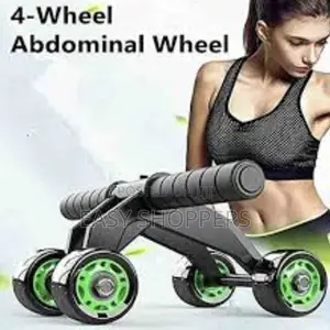 Roller Exerciser | 4 Wheel AB Roller Abdominal Muscle Wheel