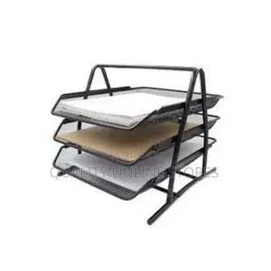 3 Layers Office Tray - Black