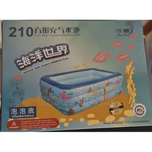 Kid's Inflatable Swimming Pool (210cm) With an Electric Pump