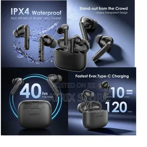Oraimo Freepods Earbuds With 40hr Playtime Waterproof Lpx4