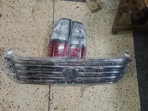 Grille With Led Taillamps for Prado Fj90 Tx