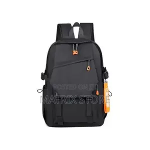 Well Designed Waterproof Backpack With Usb Port-Black