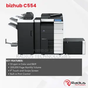 Konica Minolta C554 A3 Color Laser Multi-Function Printer