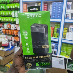 40000mah Oraimo Power Bank 22.5w Fast Charging