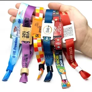 Qr Code, Scannble Events Wristbands