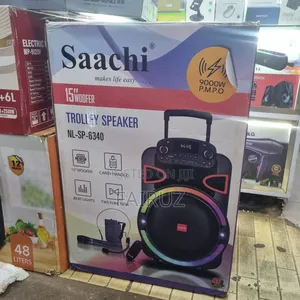 Trolley Karaoke Speaker 15" Sachi