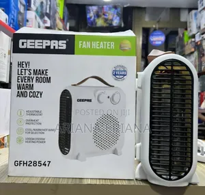 Geepas Portable Fan Heater, Model Gfh28547.