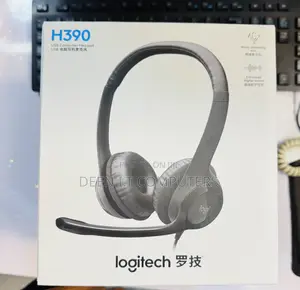 Logitech H390 Headset With Microphone ,Usb Pin