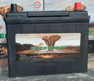 N60 - 60 AH Elephant Japan Technology Car Battery