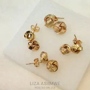 Simple Gold Earpins Available for the Ladies