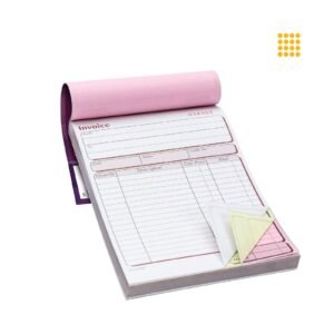 Colored Receipt Book